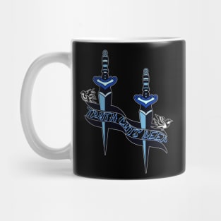 TRUTH CUTS DEEP TRADITIONAL TATTOO STYLE DESIGN Mug